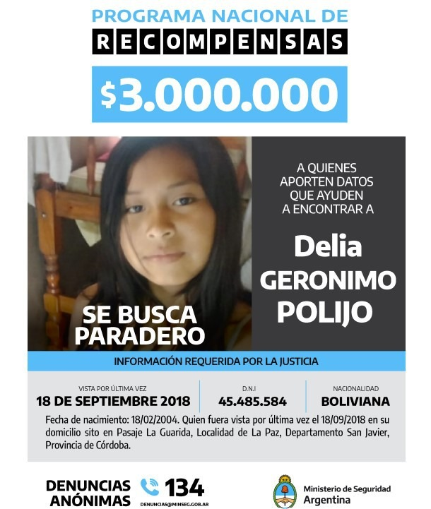 Con un CLICK podés hacer mucho👍, sólo tenés que compartir esta imagen 👇#AyudanosAEncontrarlos #PFA🇦🇷