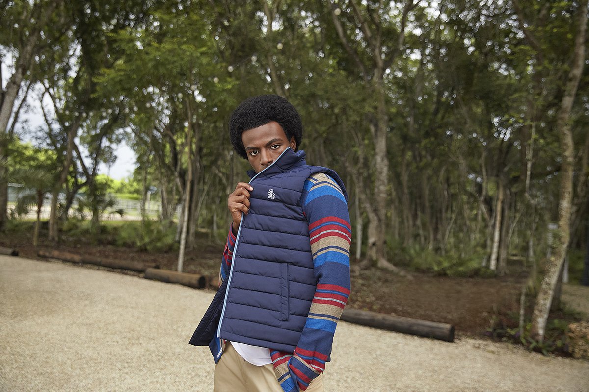 Finally, a Lightweight Puffer Vest that doesn't make it look like your mom dressed you.