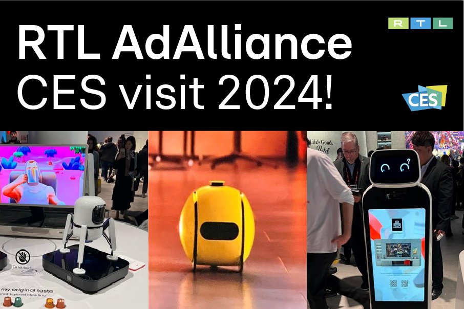 RTL_AdAlliance's tweet photo. Dive into the future with Franck Litewka's exclusive account of CES, where he unveils the most ground breaking innovations in every walk of life.

Don't miss out on discovering some incredible innovations that promise to shape the future!

https://t.co/DAV3CLLhNF https://t.co/a4q4qQHJZP