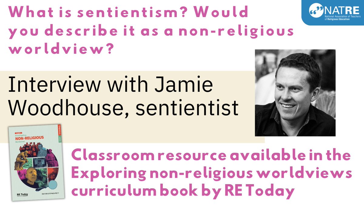 Ever heard of #Sentientism? 🤔  It's a non-religious worldview encompassing 'evidence, reason, and compassion for all sentient beings.' 🌱💭

Our termly mailing included classroom-ready resources for you to use about Sentientism! Missed it? Get it here 👉 bit.ly/4aSYMz7