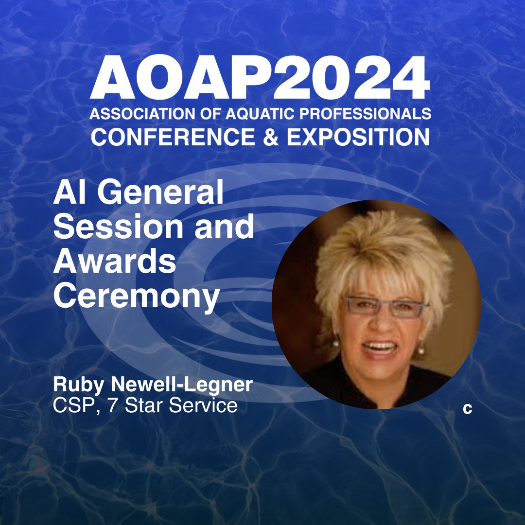 Join us at #AOAP2024 for this outstanding session with Ruby Newell-Legner, CSP, the 7-Star Service Expert 🎤 A guru in customer service, Ruby has designed programs for over 1000 businesses, including 29 pro sports teams! 🏆

Register now bit.ly/472HrRT