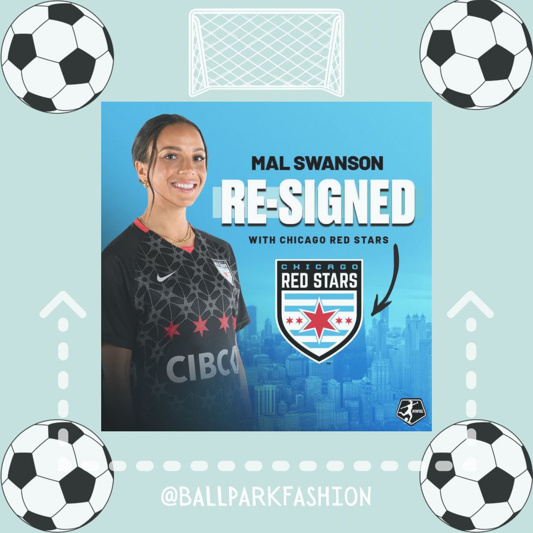 ⚽️ 𝑹𝑬-𝑺𝑰𝑮𝑵𝑬𝑫 ‼️ Chicago Red Stars re-signs UWNT player Mal Swanson in a record breaking 4-year deal.
👇 𝕊𝕙𝕒𝕣𝕖 𝕪𝕠𝕦𝕣 𝕥𝕙𝕠𝕦𝕘𝕙𝕥𝕤 𝕓𝕖𝕝𝕠𝕨!

 ( 📷: NWSL )

#NWSL #NWSLTrades #NWSLTradeRumors #UWSNT #ChicagoRedStars #MalSwanson