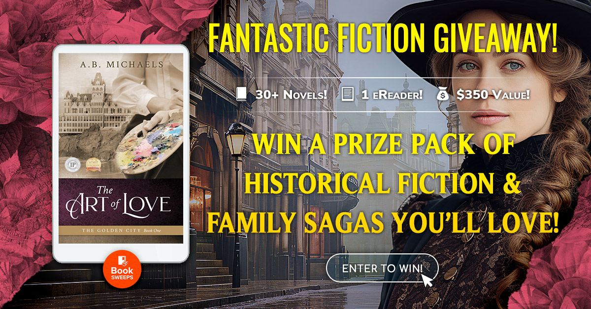 The saga begins....enter to win 'The Art of Love' plus more than thirty additional historical fiction novels. ow.ly/yyqM50Qr0yq #TuesdayNews #familysagas