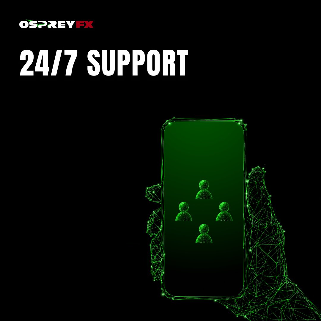 ✨ 24/7 Expert Support at OspreyFX ✨

Our Support Team is ready 24/7. Just hit up the live chat on our website, and we'll submit a ticket on our site and get on it pronto.
 Your success is our mission!

📈 Trade Bold, Trade Smart, Trade with OspreyFX! ospreyfx.com/contact-us/