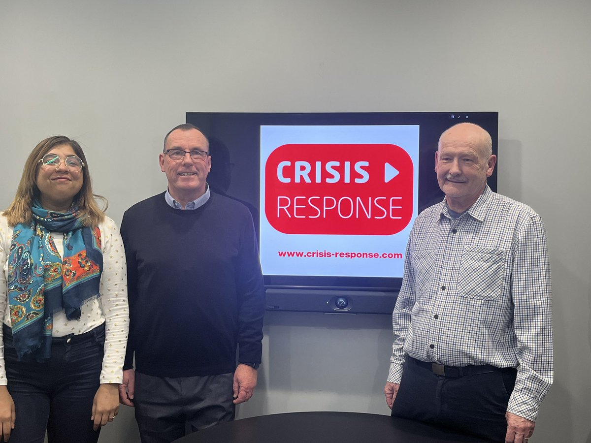 3dAssurance's tweet photo. Great catching up with @luavut Publishing Editor of @CRJ_reports to record a podcast about our recent book Clever Security, Clever Business #CRJ #crisisresponse #cleversecurity #cleverbusiness #SeMS https://t.co/n80ryXFcDU