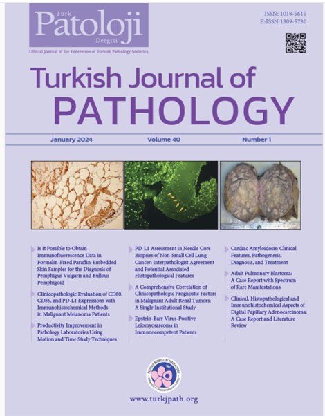 Check out the January 2024 issue at our brand new website !🥳

turkjpath.org