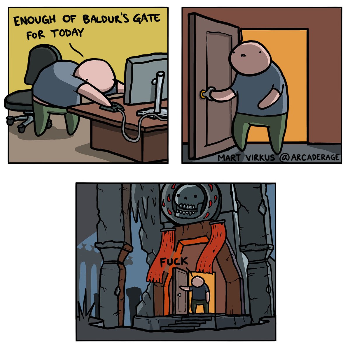 Arcade Rage Comics tweet media