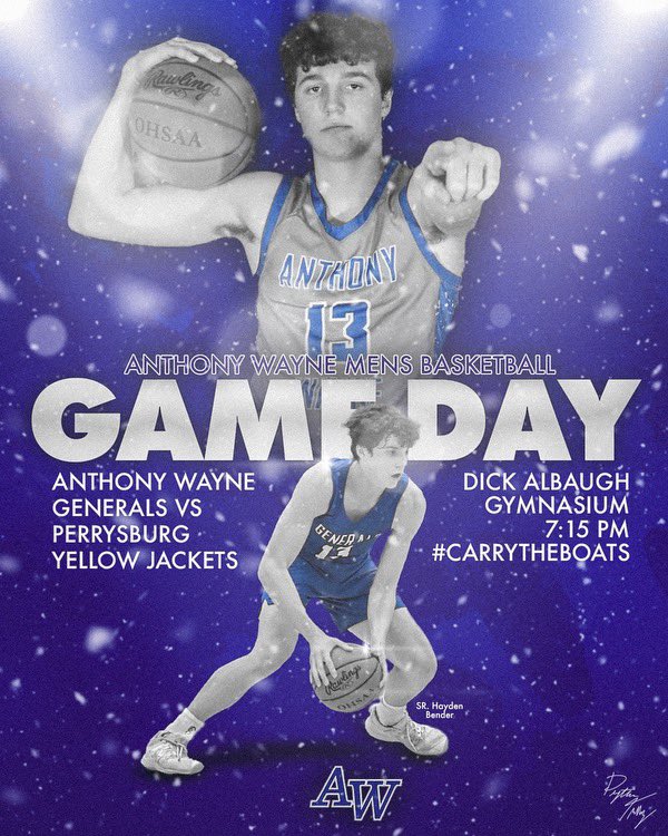 AnthonyWayneMBB's tweet photo. 𝐆𝐚𝐦𝐞 𝟏𝟏: We’re at home tonight against the yellow jackets of Perrysburg.

Tip off at 7:15 https://t.co/PawWF7zPVn