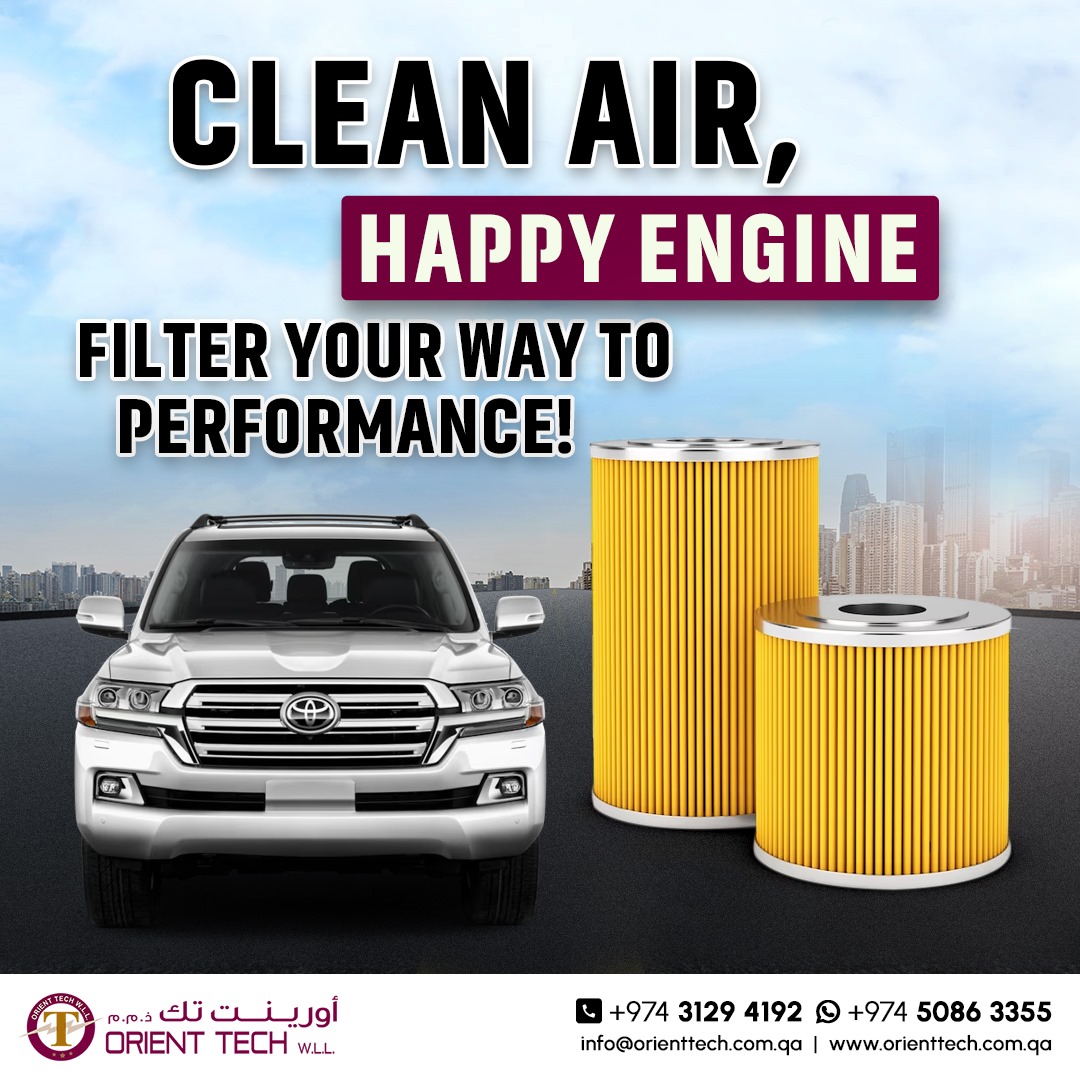 Breathe easy and boost performance! 🌬️🚗 Keep your engine smiling with clean air. Filter your way to top-notch performance and a happy ride!

 #FilterMagic #carairpurifier #airpurifier #carairfreshener #caraccessories #airfresh #purifierair #carcare #QatarCars #Orienttechracking