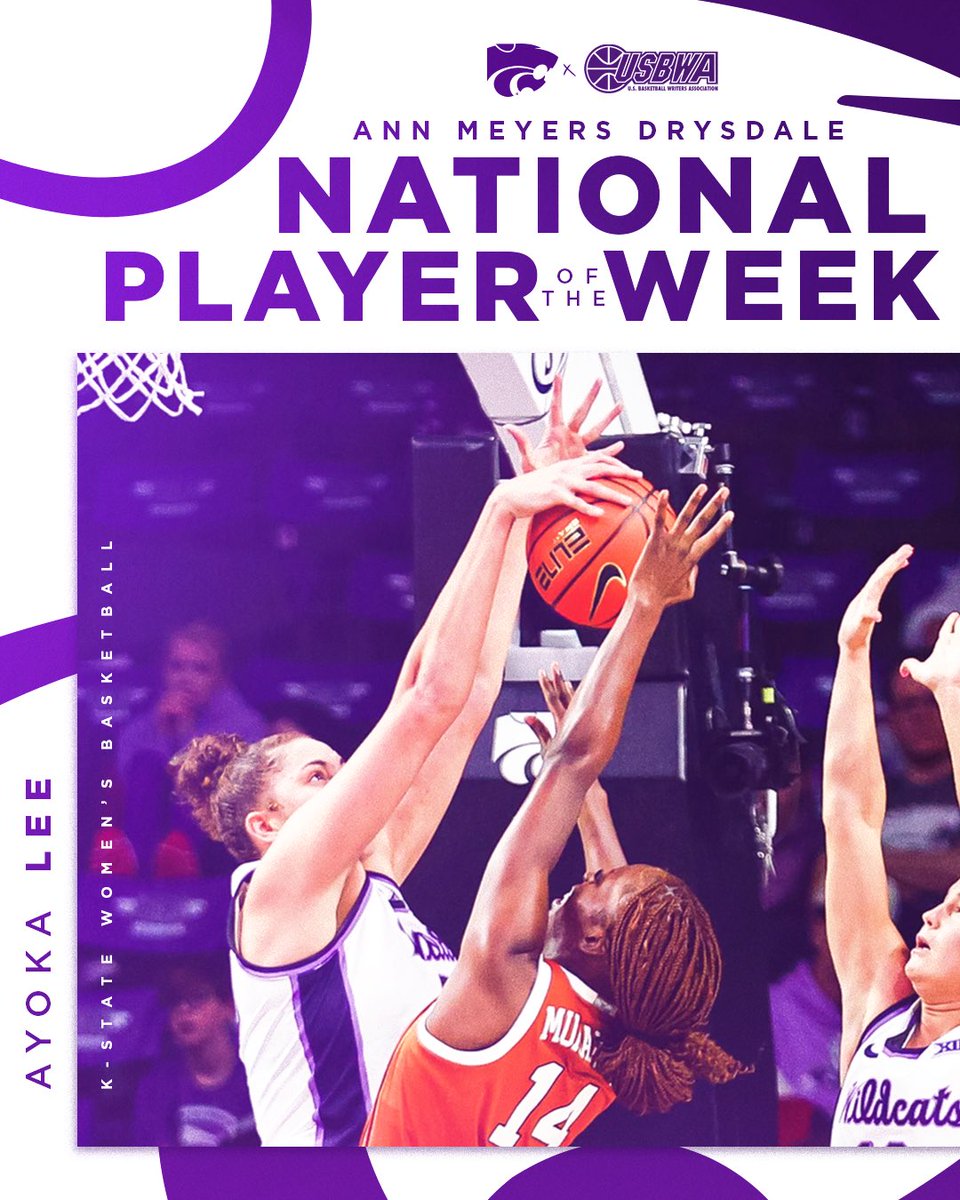 Ayoka Lee, everyone 🫡

📄 k-st.at/3TXRFzB

#KStateWBB x <a href="/Yokie50/">Ayoka Lee</a>