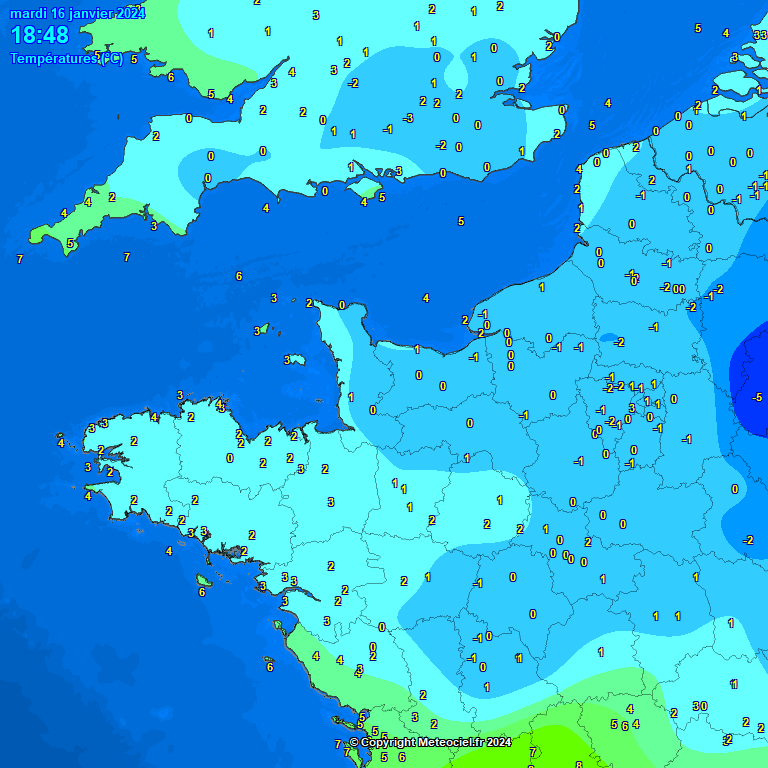 Relevés météo quotidiens de Paris Le Bourget Météo60
