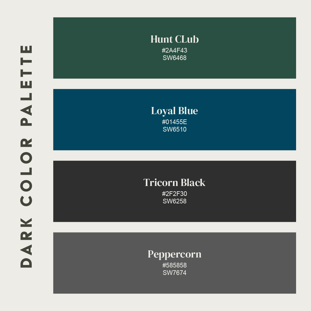 Adding a touch of drama to a small room? Try a dark color! What dark color will you be choosing for your next renovation?
#KCRealEstate #BHGRE #LeawoodKS #Leawoodhomes #KCBonnie #KCRealtorBonnie #JohnsonCounty #LuxuryRealEstate #KansasCityHomes #MissionHills #OverlandPark  #sold