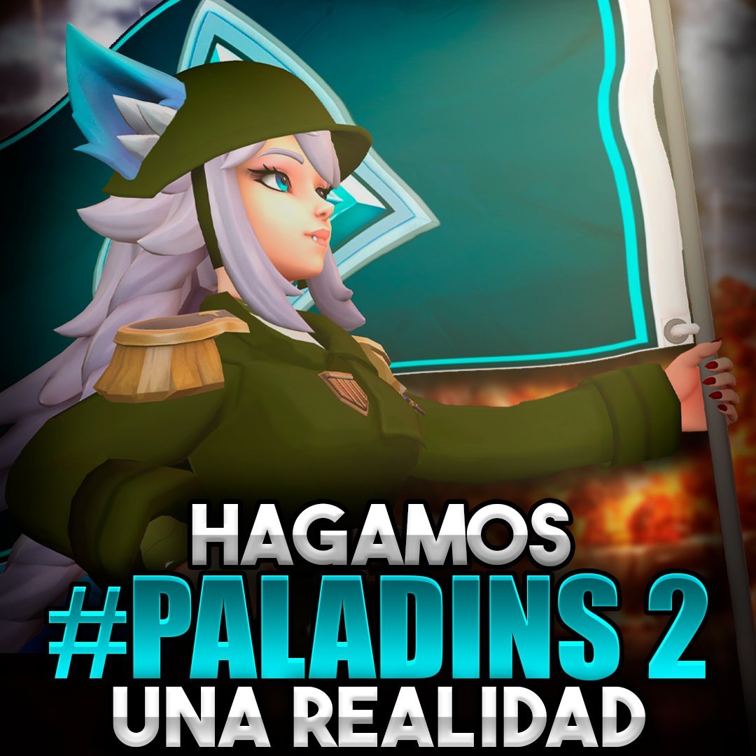 CATJEU2's tweet photo. QUEREMOS PALADINS 2 
#Paladins #paladinsfanart #smite2 #Paladins2 https://t.co/SIj8SDBDxW