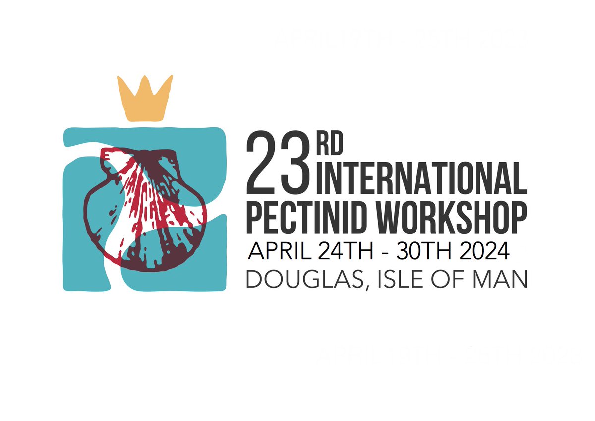 Calling all #scallop enthusiasts! The 23rd International Pectinid Workshop will be in the Isle of Man this April! This will be a fabulous event with a great programme of science & socialising. Submit your abstracts by 16th February: internationalpectinidworkshop.org #BeMoreScallop Pls RT