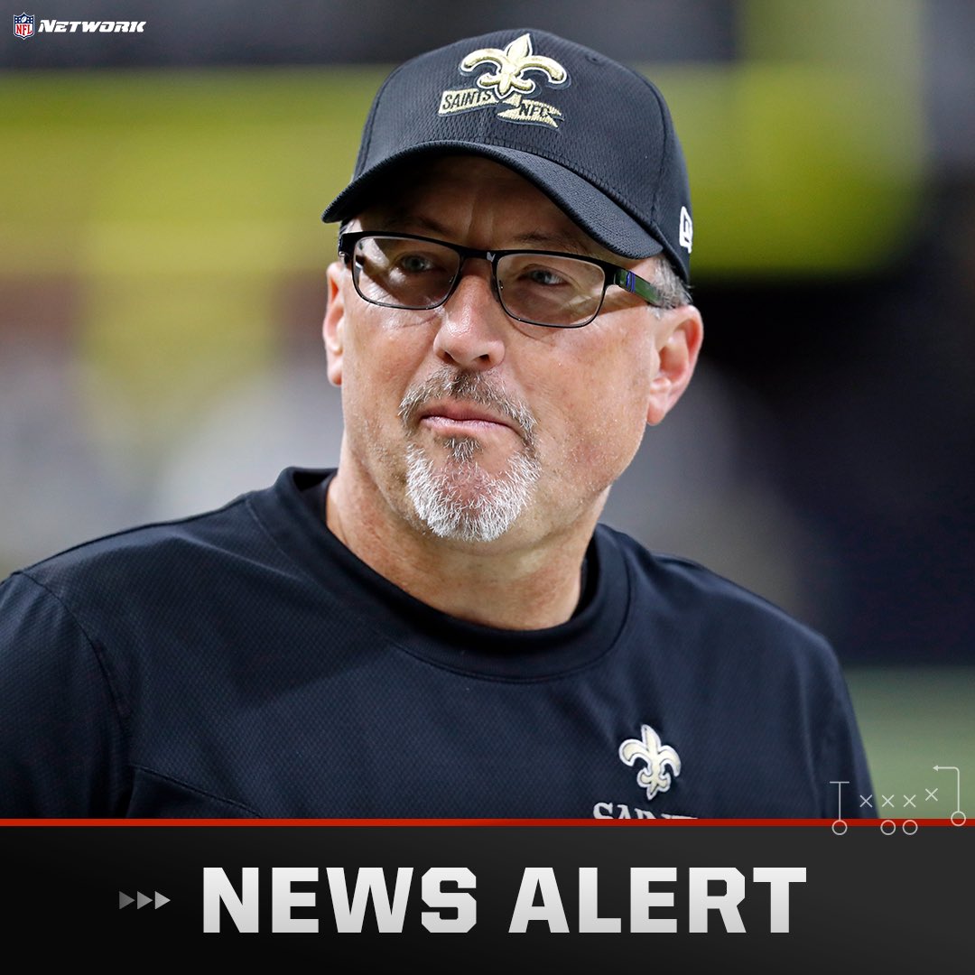 RapSheet's tweet photo. A major offensive shakeup: The #Saints are moving on from OC Pete Carmichael, per me and @TomPelissero, changing their offense for the first time since 2009. 

Head coach Dennis Allen needs a new offensive coordinator. https://t.co/YibwJPVz1a