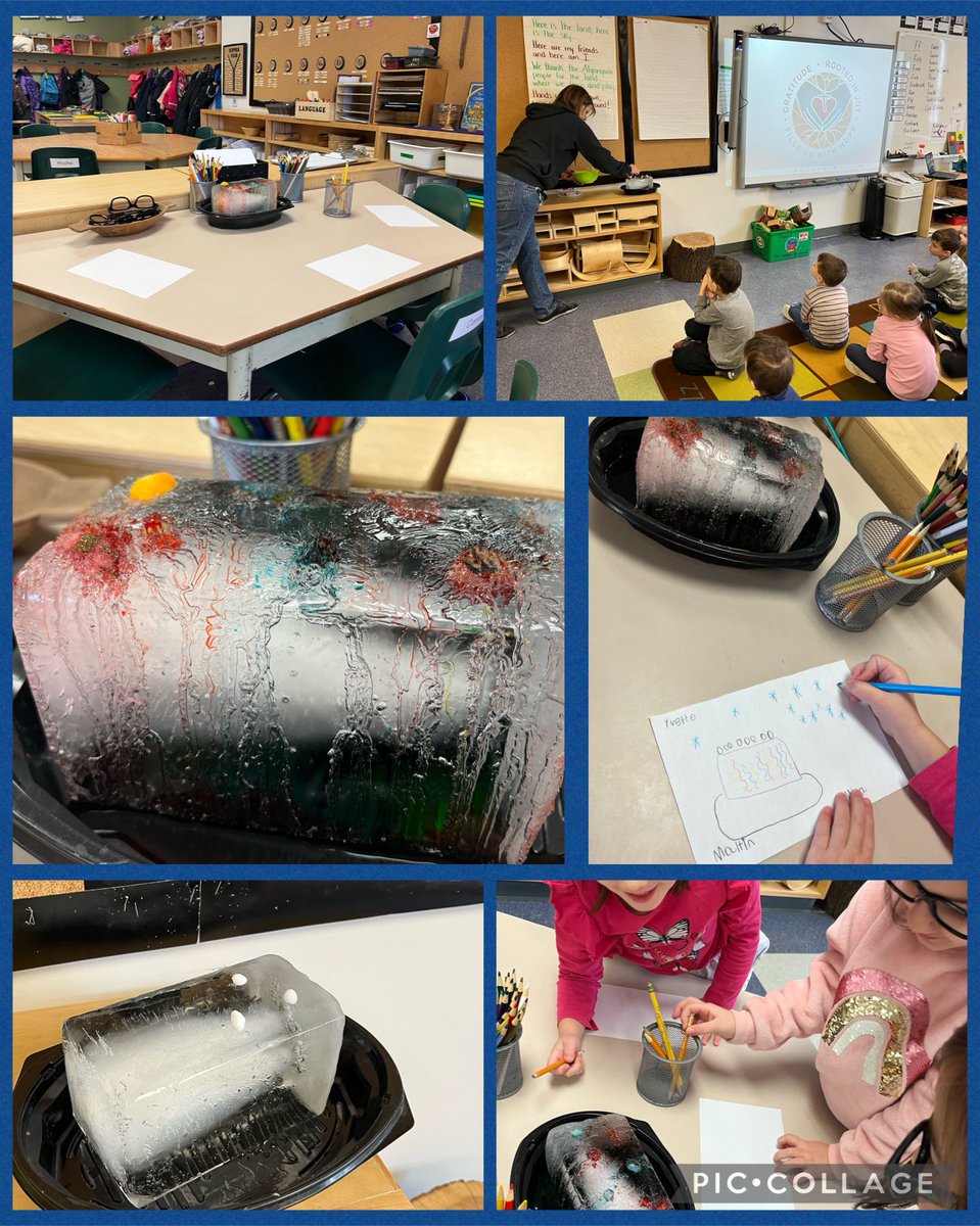 Summer Henry (@msmalcolm_s) on Twitter photo This morning’s experiment: What happens to ice when you add salt to it? 🧊🤔 We had many predictions and so much excitement while observing! 👀 <a href="/StLeonardOCSB/">St. Leonard School</a> #ocsbkindergarten This morning’s experiment: What happens to ice when you add salt to it? 🧊🤔 We had many predictions and so much excitement while observing! 👀 <a href="/StLeonardOCSB/">St. Leonard School</a> #ocsbkindergarten