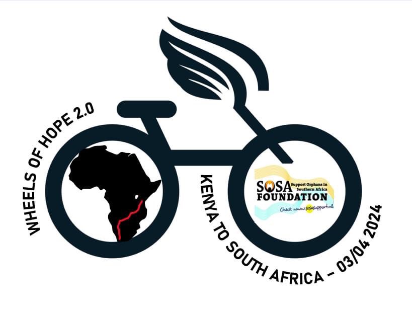 SOSA_Orphans's tweet photo. On the 10th anniversary, Shayne will cycle again in March 2024, but this time from Nairobi to Cape along with cycle partner Esther Labohm to raise €60,000.

For more details on our website, click on the below link:

https://t.co/icoyPhbFWV

#kenyatocapetown #6500kmcycle https://t.co/nasZc7YZ5i
