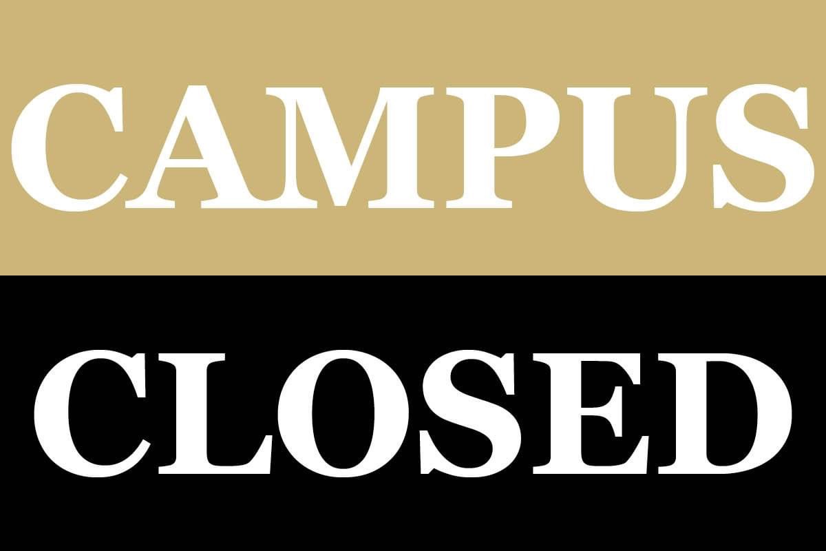 Campuses and offices will have a delayed opening tomorrow, Wednesday, January 17th. All offices will open, and in-person classes will resume at Noon. Classes before Noon will be virtual. Students, please check your Canvas accounts for announcements/coursework. #WithYouInMind