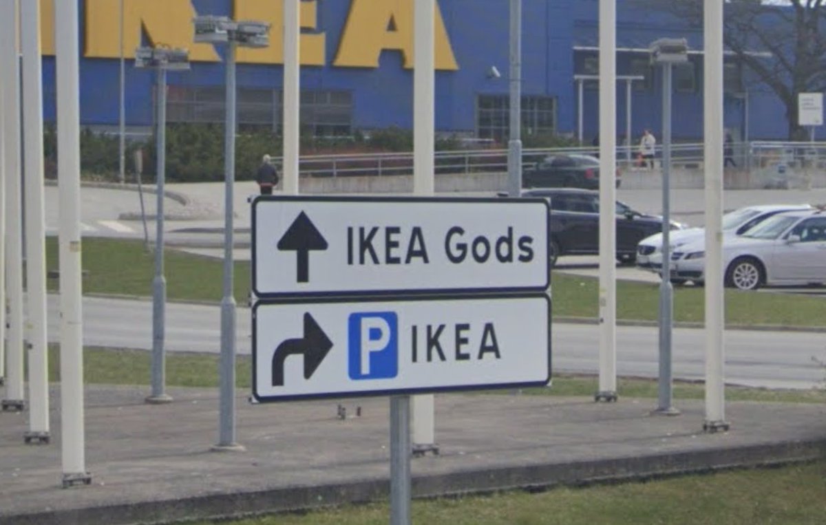 I hope you prayed to your IKEA gods today 🇸🇪🙏👴