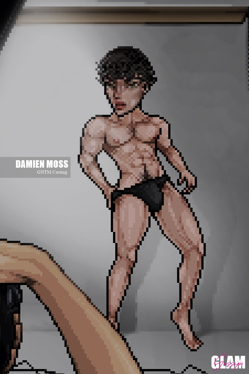 HabGOSSIPGLAM's tweet photo. GNTM CAST 📸| Our big boy is here, @damienmoss_ was the only male model and the sixth eliminated from the "Season 14". This is a #tb from her casting to the #GNTMGrandFinale. https://t.co/svVUTIeNO4
