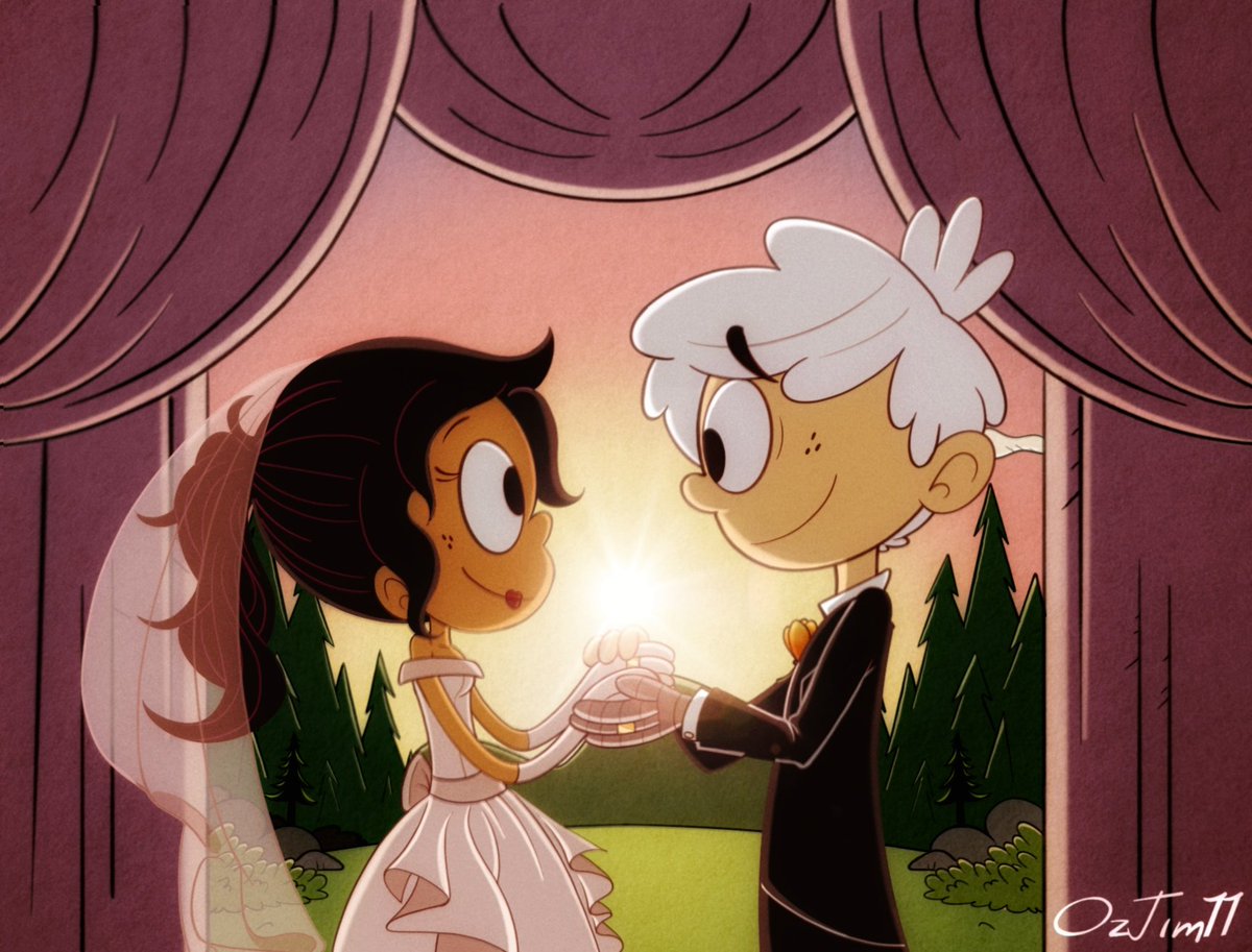 That old love story.
😊🧡💜

#LincolnLoud #RonnieAnne