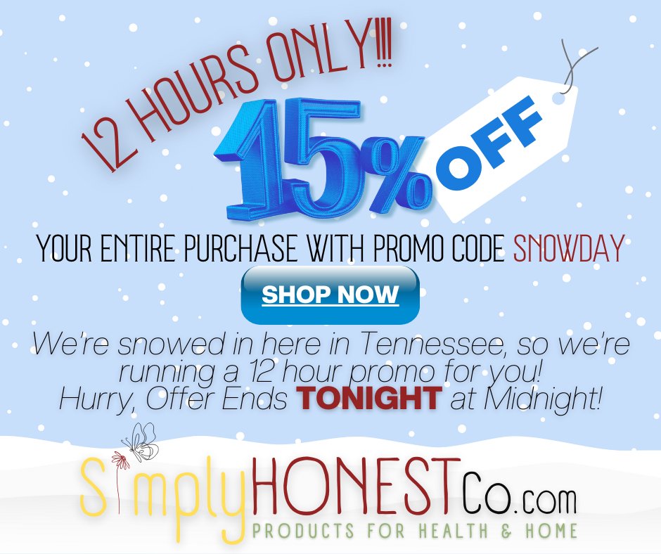 SimplyHonestCo tweet picture