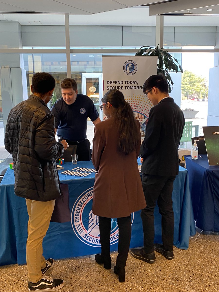CISAgov's tweet photo. Proud to join @NJCybersecurity at #AliceinCyberSpace 2024 where our Senior Policy Manager Lauren Zabierek and our Region 2 team joined forces to inspire more women to bring their skills to a career in the cybersecurity workforce. Let's close the gender gap in cyber! https://t.co/dU4Ypk2Sqn