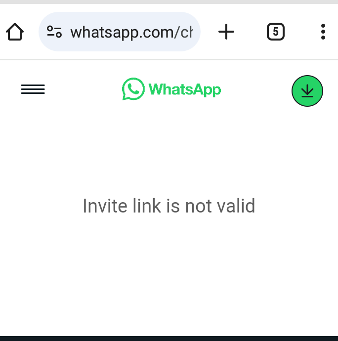 cybog_'s tweet photo. @Davidbanksz Whatsapp link invalid https://t.co/TouUuInnuG