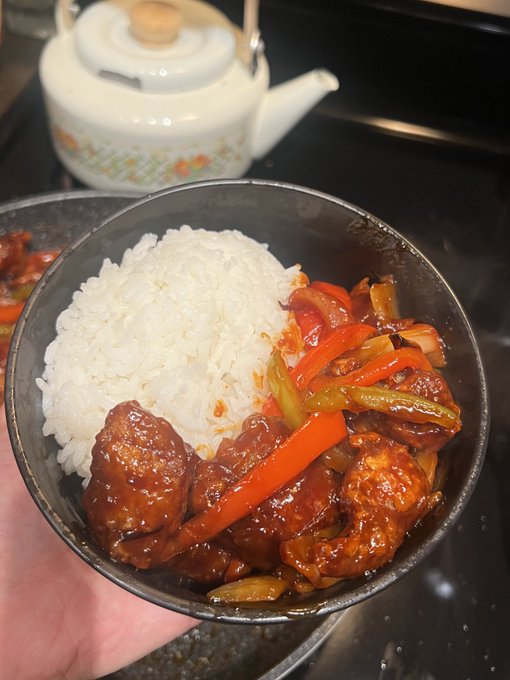 2 pic. Better than my local Chinese restaurant 😩🩷 my family loved it too !!! https://t.co/rGvfF10EAF