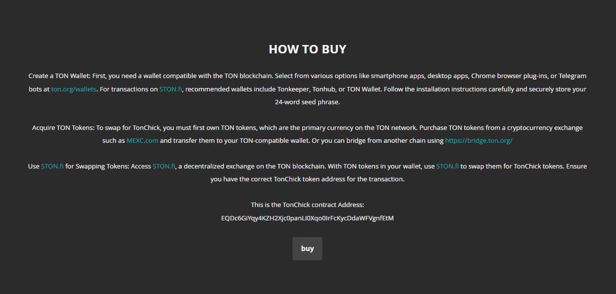 TonChickCoin's tweet photo. Website Update Screenshots
Stay Tuned ;)
#TON #TCHICK https://t.co/7Qw1XV67pi