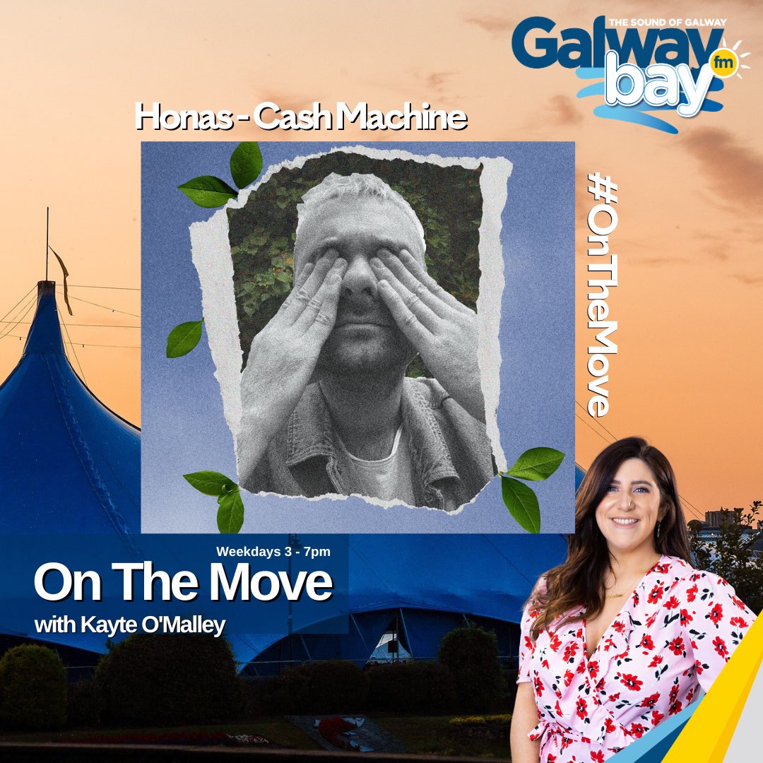 Galway Bay FM (@gbayfm) on Twitter photo This week’s Play Irish Track of the Week is Honas - Cash Machine
Honas joins <a href="/kayteomalley/">Kayte O' Malley</a> after 6 this evening - tune in to On the Move now! 📻
#playirish #irishmusic This week’s Play Irish Track of the Week is Honas - Cash Machine
Honas joins <a href="/kayteomalley/">Kayte O' Malley</a> after 6 this evening - tune in to On the Move now! 📻
#playirish #irishmusic
