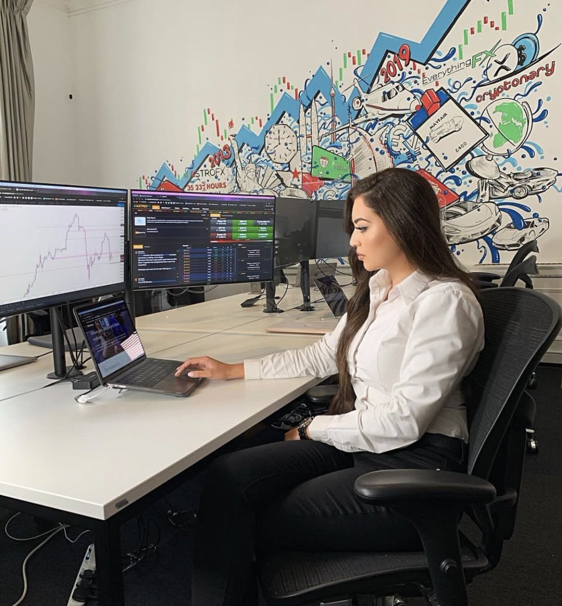 Success at anything will always come down to this :
FOCUS &amp; EFFORT 
And we control both !