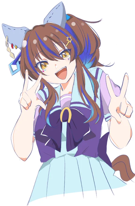ヘリオスしか勝たんっしょ〜! #ウマ娘 #ダイタクヘリオス