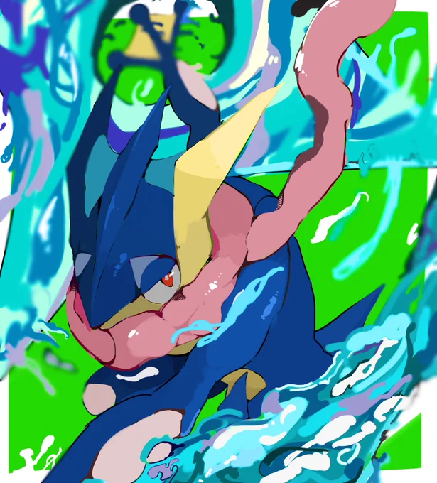 ゲッコウガ  #ポケモン