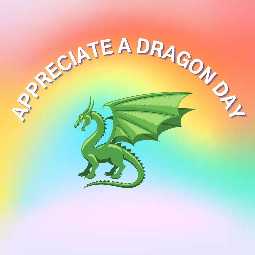 We celebrate this holiday (yes, it's really a holiday!) by appreciating ALL CISD dragons! 🌈