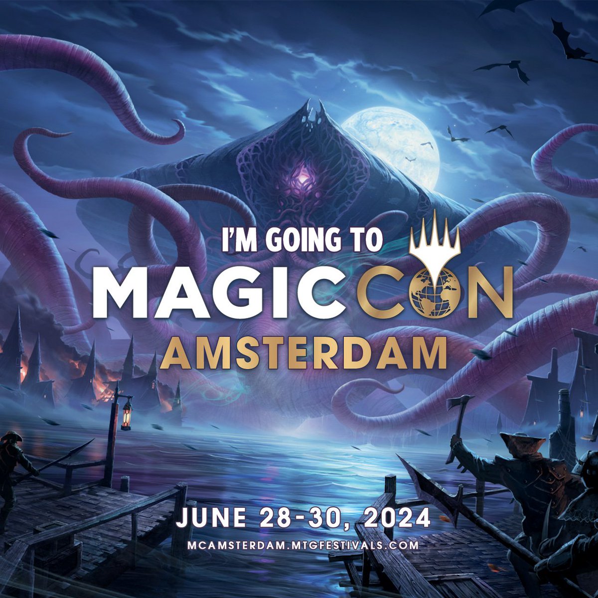 GIVEAWAY: 
Die MagicCon in Amsterdam steht an &amp; ich habe ein Ticket zu vergeben! Warum nicht hier eine Freude machen?

Teilnahmebedingungen:
- Follow✅️
- Post liken❤️
- Kommentier warum du zur MagicCon möchtest.💬

Auflösung am 18.1. 20 Uhr CET 

Danke an <a href="/wizards_magicDE/">Magic Deutschland</a>  💜