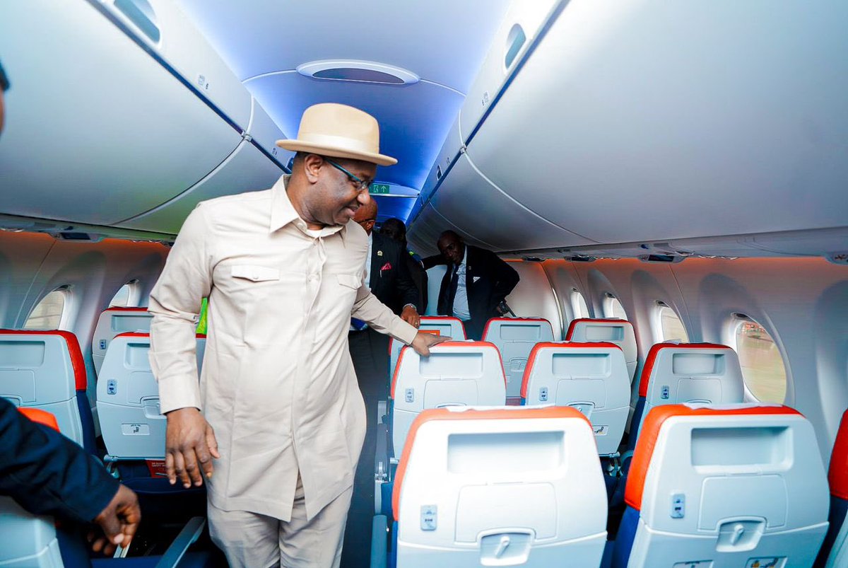 aksgovt's tweet photo. airport facilities  by Governor @_PastorUmoEno, the Minister commended past Governors for the huge investments in aviation development.

“The maintenance, repairs and overhaul facility is the first ever in the country and will service the whole of Nigeria, West Africa, https://t.co/2T0tDoKaGy
