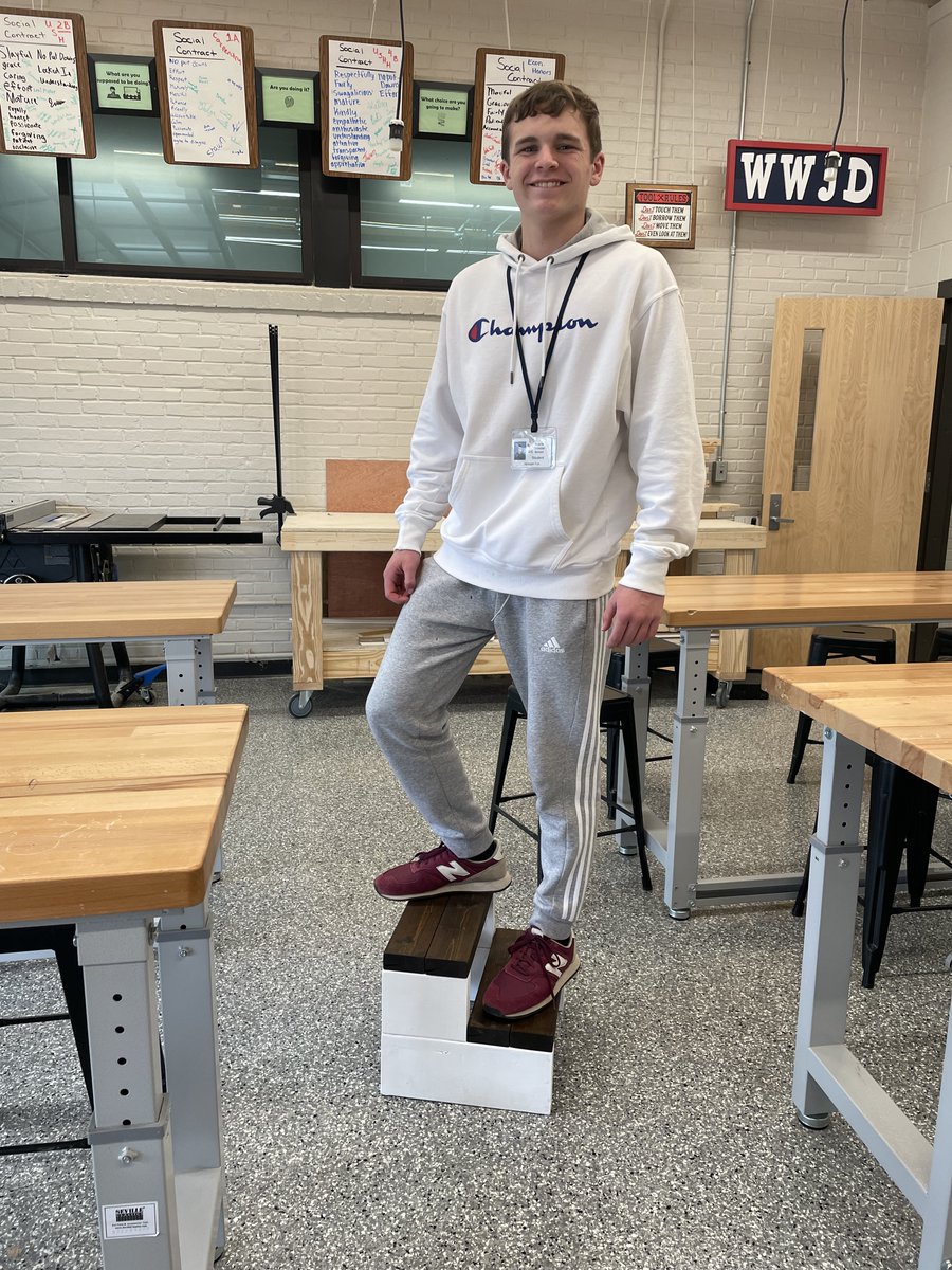 WCSGoldsboro's tweet photo. Some of our Carpentry Class’s take home projects. https://t.co/GKSb633rB5