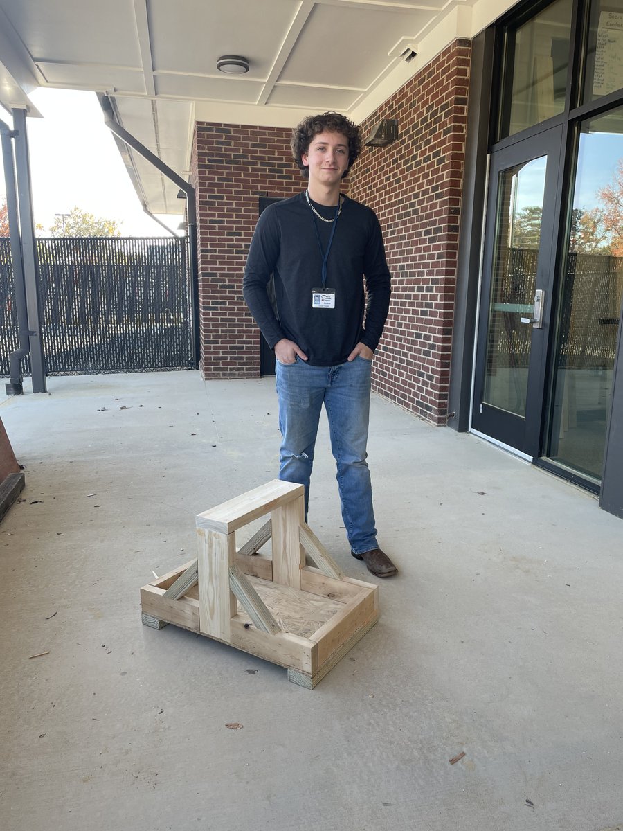 Some of our Carpentry Class’s take home projects.