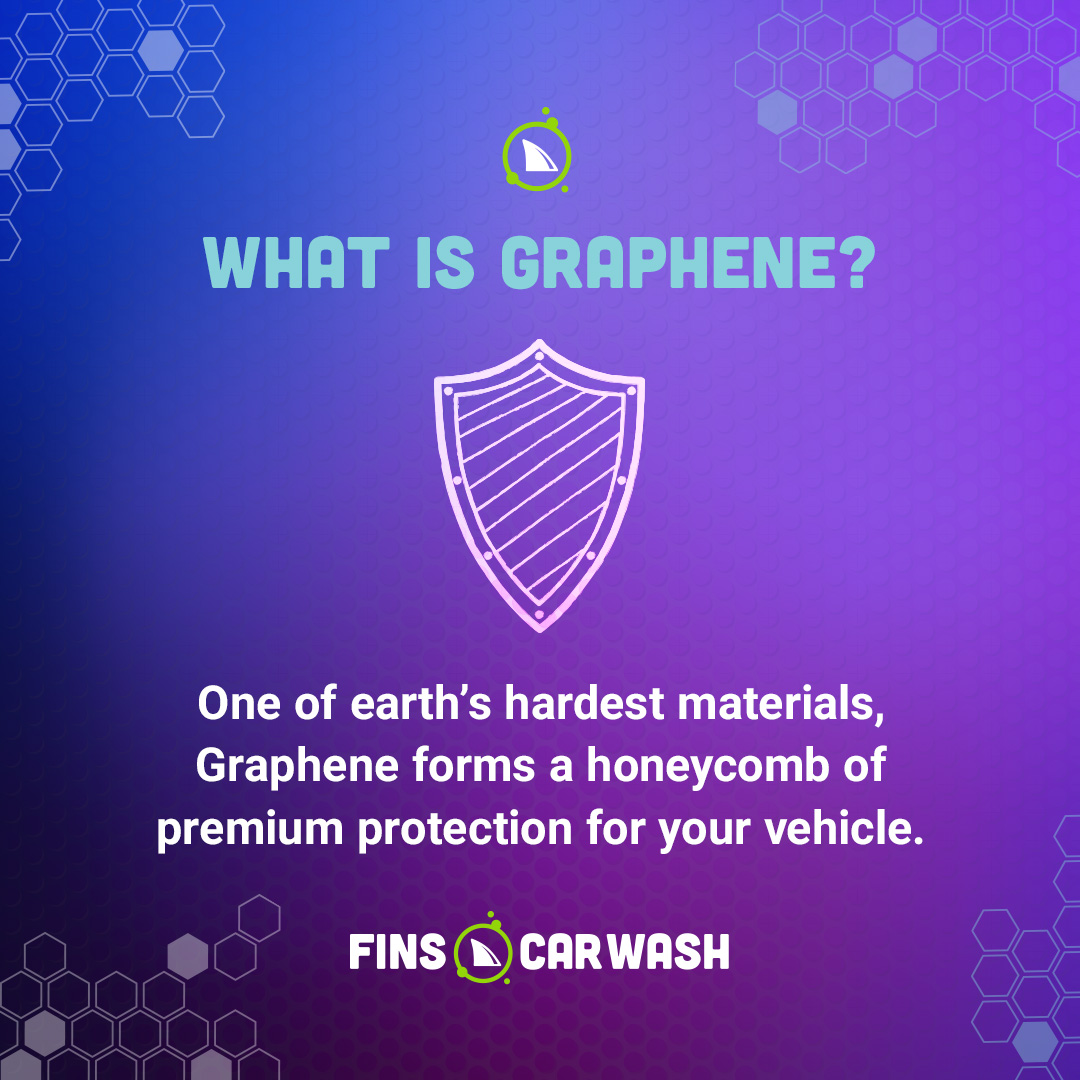 finswash's tweet photo. Wondering what sets the AquaFIN Armor Wash apart? It's all about Graphene 🛡️, a revolutionary material that adds an extra layer of strength and resilience to your car's surface. Swipe to see an up-close view! ➡️ https://t.co/TD36Q28BMy