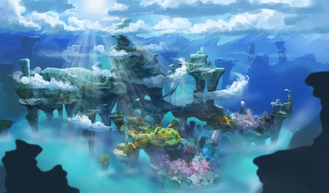 The Coral Highlands can be found nestled among the clouds, hosting an array of monsters that are perfectly suited to thrive in this unique environment.  What tips do you have to help hunters have a soft landing in this locale? #ReturntoWorld 
