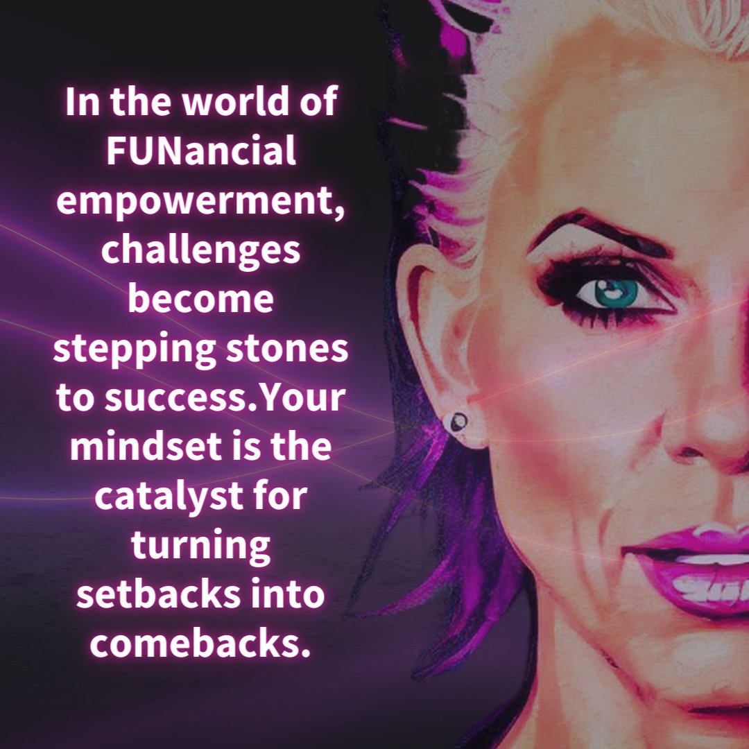Annieca_'s tweet image. enter the FUNancial vortex ! your challenges are the stepping stones to your success ⚡

#annieca #FUNancial #financal #challanges