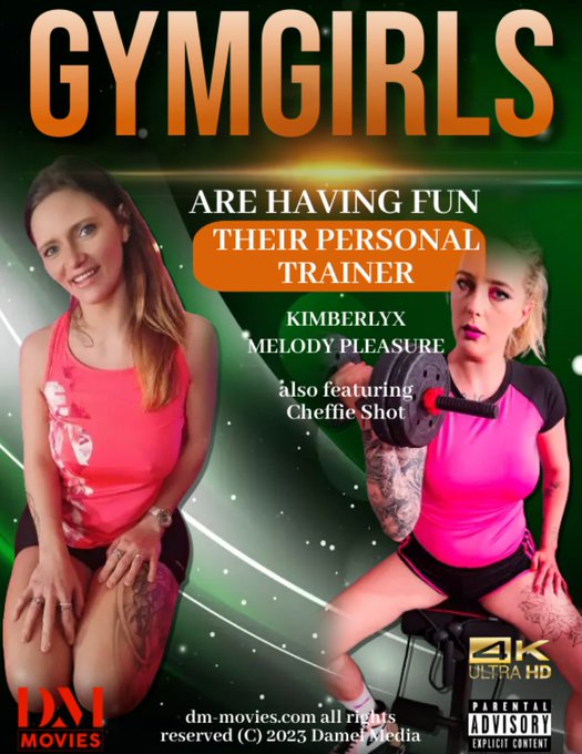 Gym girls @melodypleasure &amp; @KimberlyX_xxx are having fun with their personal trainer! Now online!  https://t<a class="tags" href="/tag/melodypleasure">@melodypleasure</a><a class="tags" href="/tag/kimberlyx_xxx">@kimberlyx_xxx</a><a href="/tag/gymgirl"class="tags"><span>#gymgirl</span></a><a href="/tag/personaltrainer"class="tags"><span>#personaltrainer</span></a><a href="/tag/newmoviealert"class="tags"><span>#newmoviealert</span></a>