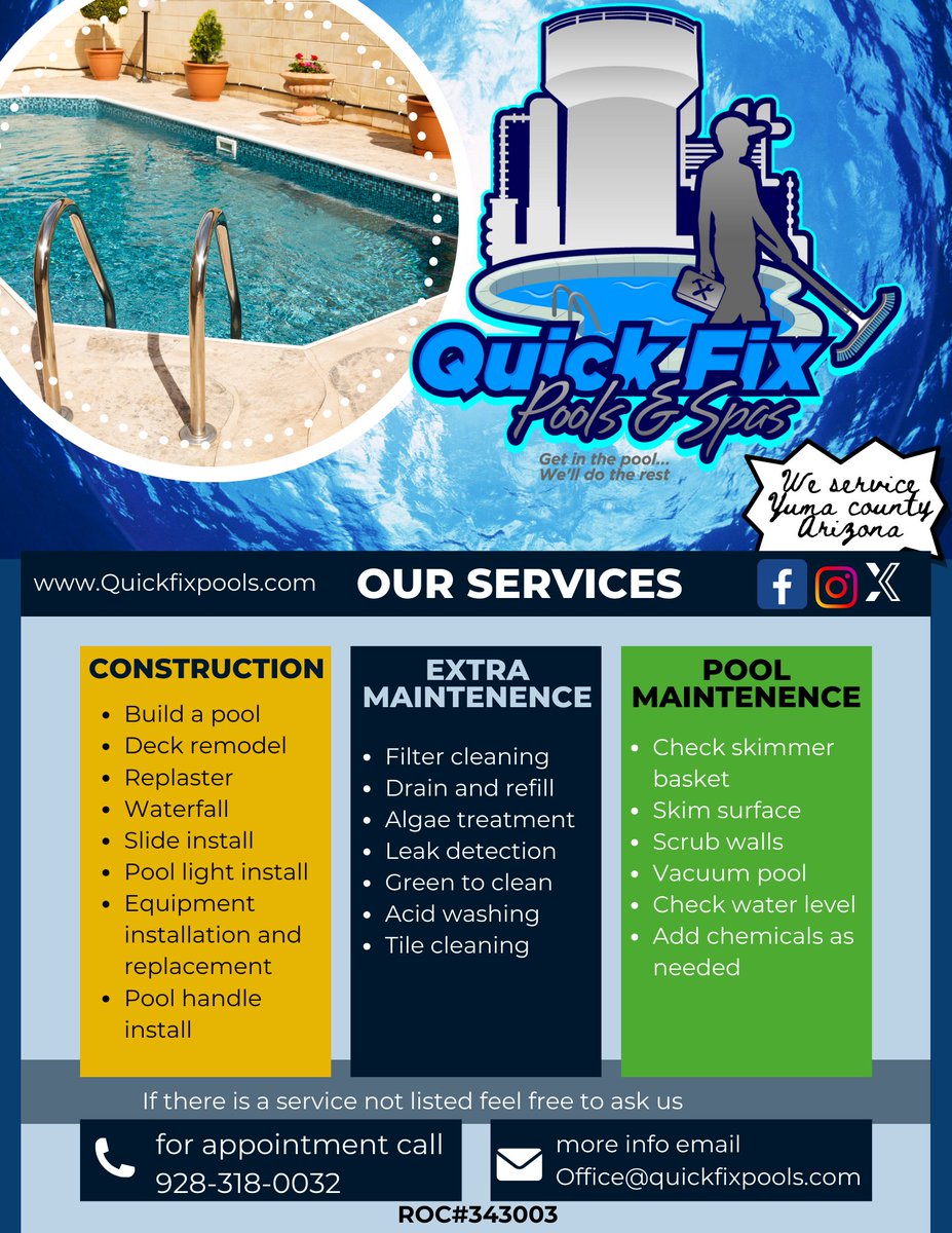 Quick_Fix_Pools's tweet image. 