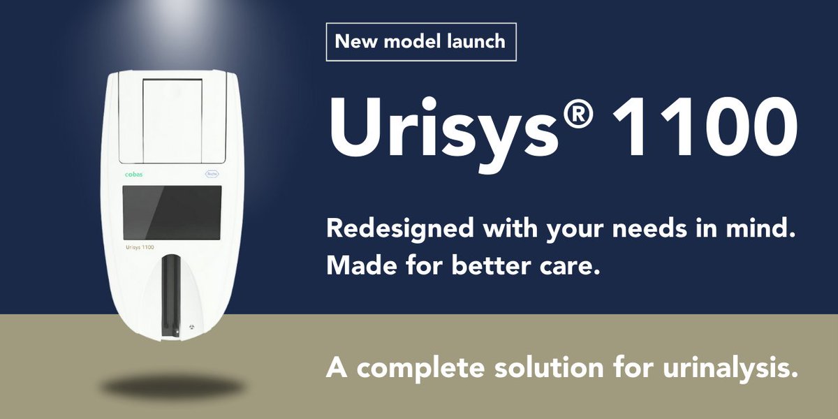 UnaHealth's tweet photo. 🔔New model launch ⬇️
We're delighted to unveil the new, enhanced model of the Urisys® 1100 Urine Analyser from Roche Diagnostics.
Discover a comprehensive solution for #urinalysis. Find out more >> https://t.co/weyPZRFY7D https://t.co/2ZiM92ymfQ