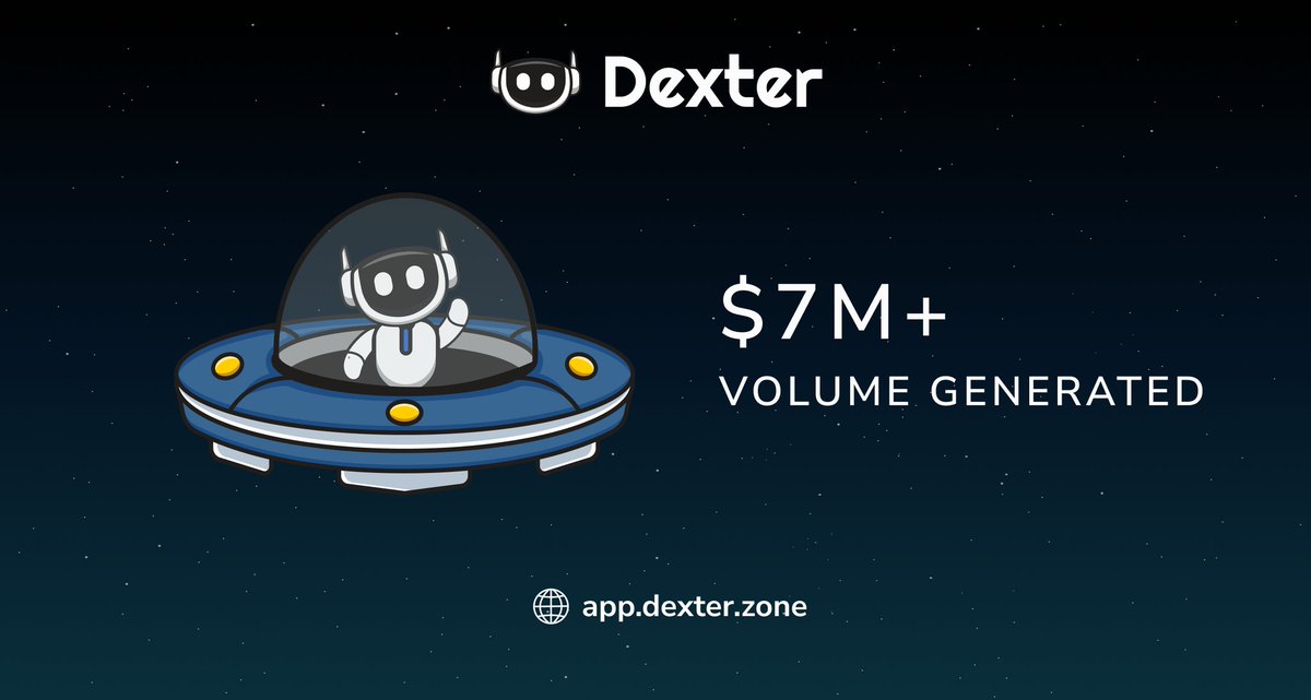 dexter_zone's tweet photo. $7M+ traded on the #stkATOM $XPRT $DYDX $USDC $USDT $PSTAKE pools on Dexter to date 🤖
#BuiltOnPersistence 🦾 https://t.co/gs8qdvBpds
