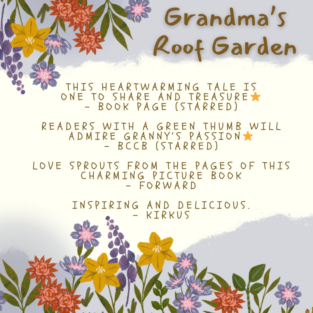 Happy Birthday 🎂 to GRANDMA’S ROOF GARDEN by TANG Wei, translated by me.
You'll fall in ❤️ w this quirky, green-thumbed Granny! 🌻🍅🍐🍊🍒🫛🍆
TWO starred reviews! ✨️🤩
@LevineQuerido 

#kidlit #grandma
#cny #LunarNewYear 
#translation #translatoronthecover 
#wndb #worldkidlit