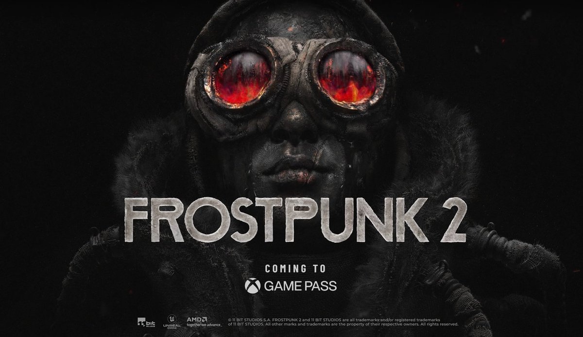 Microsoft reveals Palworld, Persona 3 Reload, F1 23 are coming to Xbox Game Pass. But there's a surprise one Microsoft hasn't discussed yet, Frostpunk 2 is "coming to PC Game Pass" soon too news.xbox.com/en-us/2024/01/…