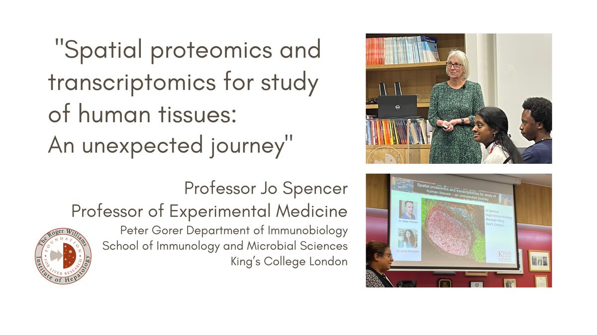 Thank you so much Prof Jo Spencer @JoSpencerLab for a fascinating exploration of how #imc #imaging #masscytometry in tissue-based research can reveal surprising scientific findings...🔬🦠🧬🎆🫢 #tcell #GALT #autoimmunediseases #Lupus @KCLImmunoMicro @ChokshiLab @DrAntonioRiva