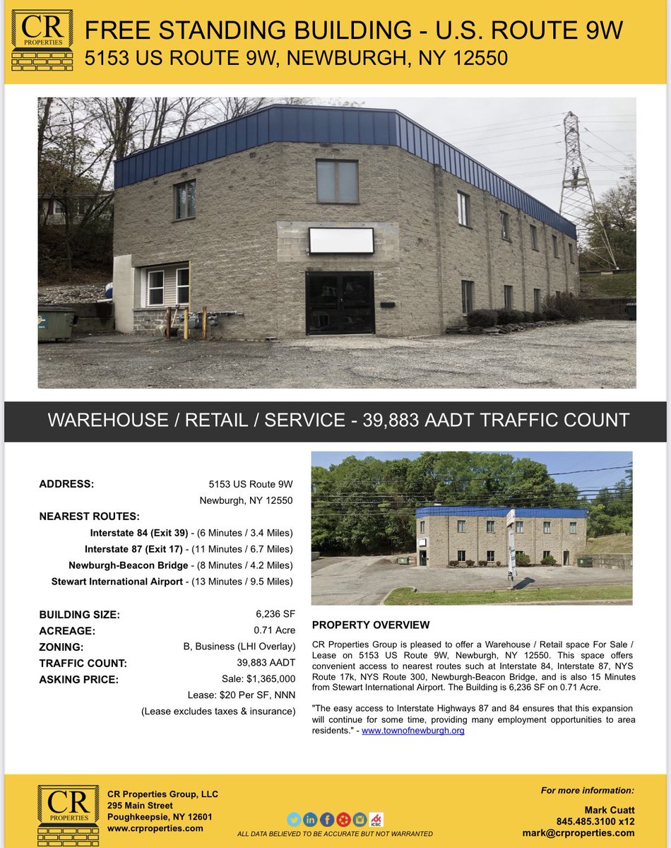 MarkCuatt's tweet photo. Warehouse, Retail, Space #orangecountyny

@OCEDNY @OrangeNY @cr_properties @MarkCuatt https://t.co/6OGXybwlJ3